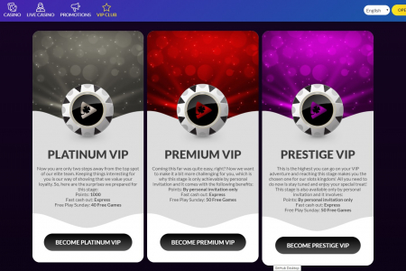 Playluck Casino screenshot